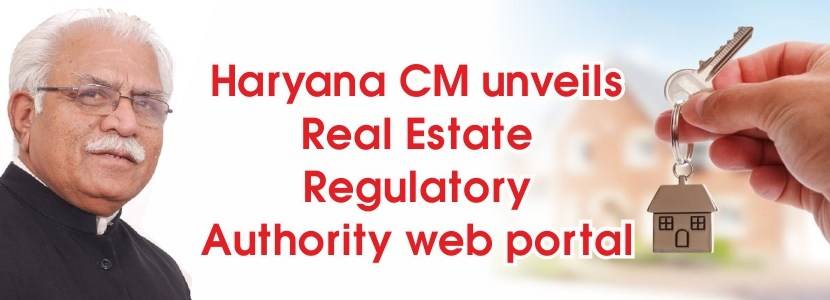 Haryana CM unveils real estate regulatory authority web portal